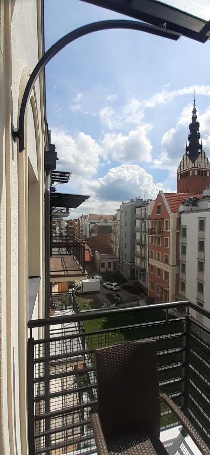Oasis, Old Town Apartment Elblag Luaran gambar